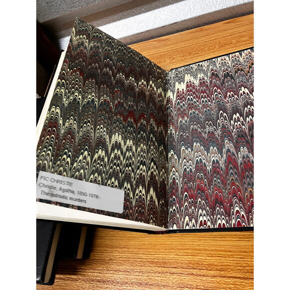 Agatha Christie Mystery Collection Lot of 3 Hardcovers Ex-Library Leatherette - Picture 12 of 16